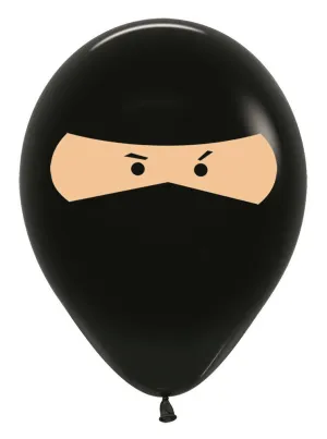 11 inch Sempertex Ninja Latex Balloons 50ct