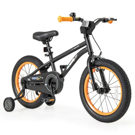 16-Inch Kids Bike Sport Bicycle for 4-7 Years Old with Adjustable Seat and Reflectors-16 inches