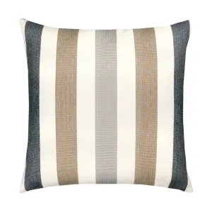 20" Square Elaine Smith Pillow  Dune Stripe