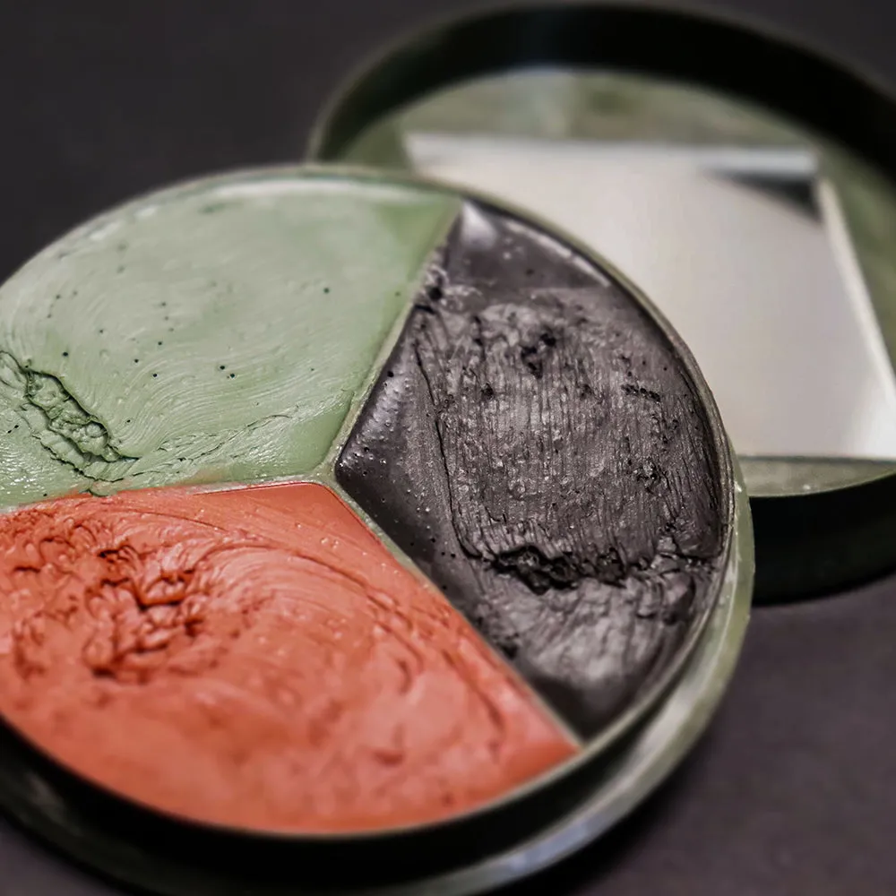 3-Color GI Style Face Paint Compact