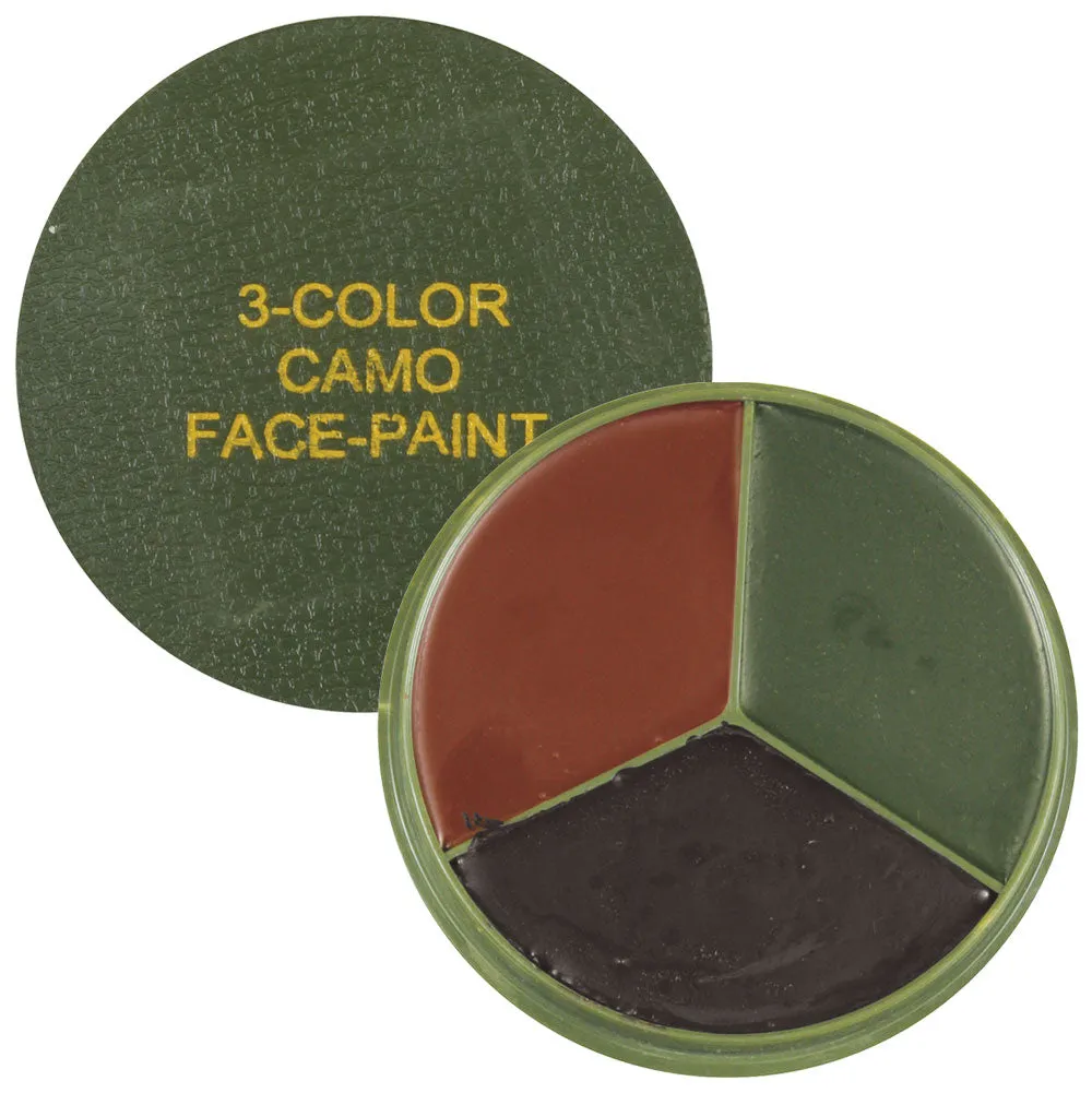 3-Color GI Style Face Paint Compact