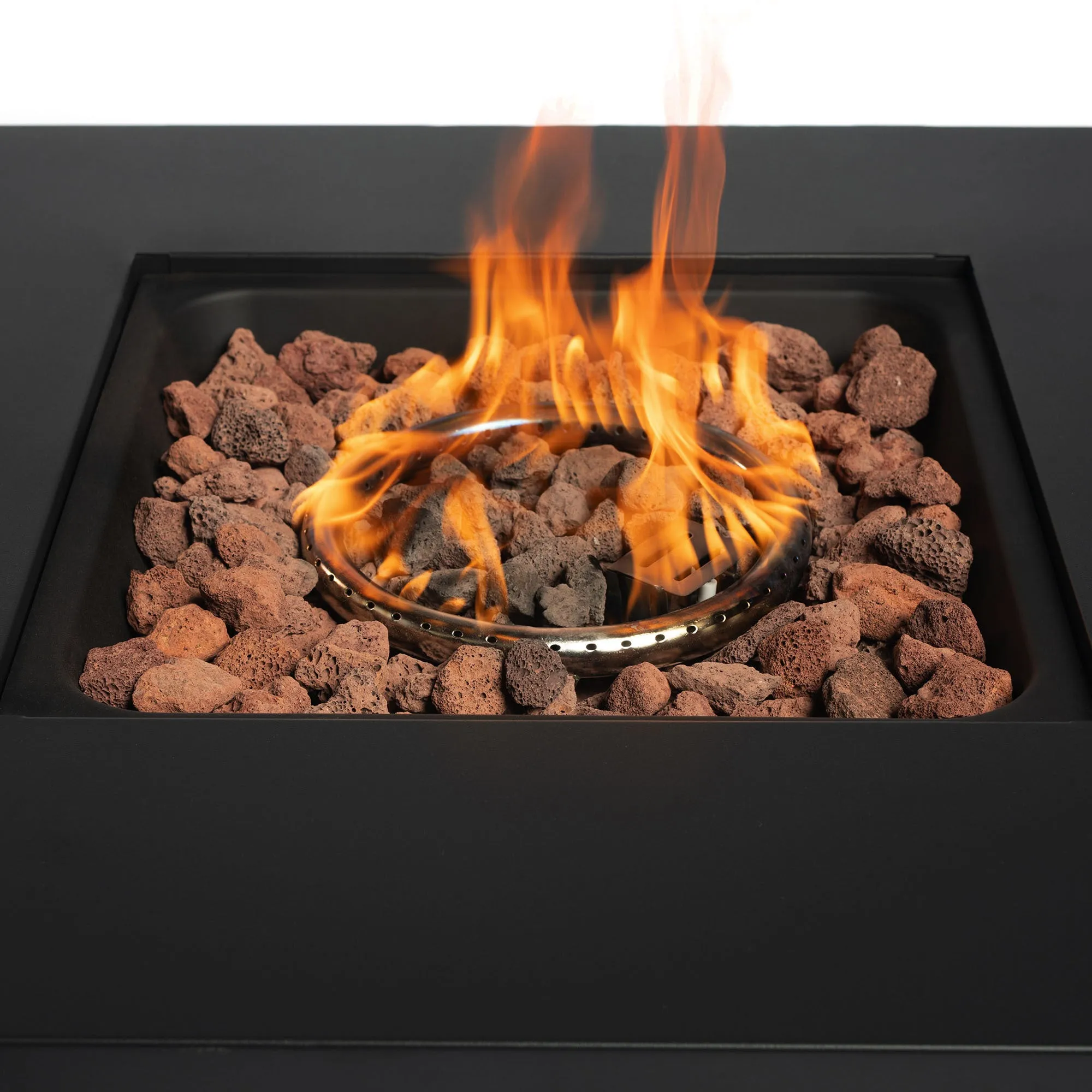 40000BTU Square Propane Fire Pit Table