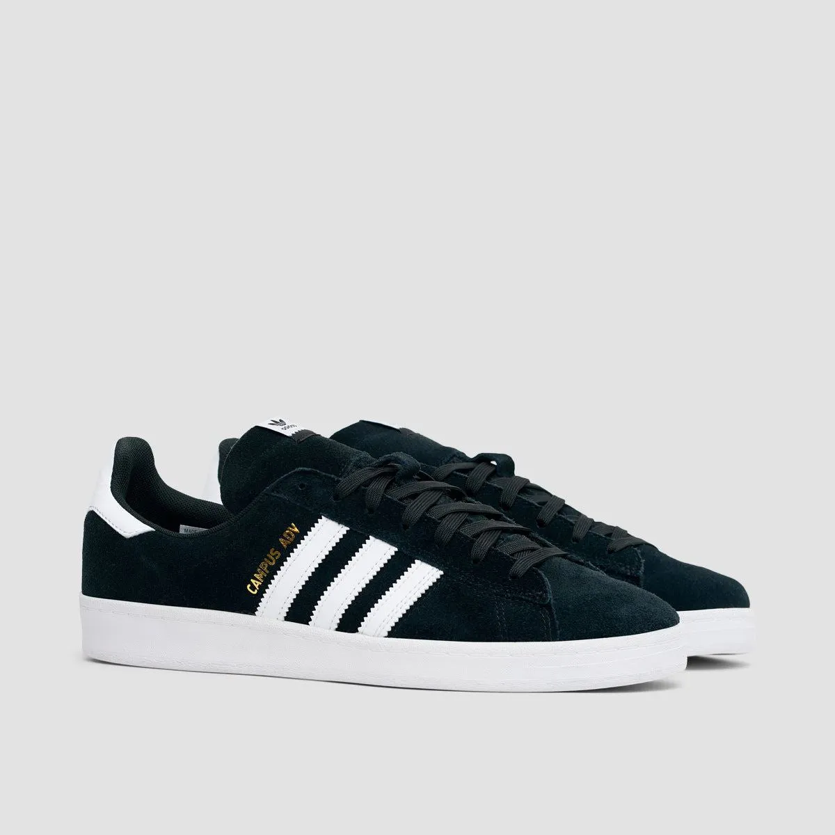 adidas Campus Adv Shoes - Core Black/Footwear White/Footwear White