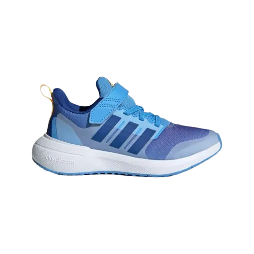 ADIDAS FORTARUN 2.0 ELASTIC LACE - KIDS - BLUE BURST/ROYAL BLUE