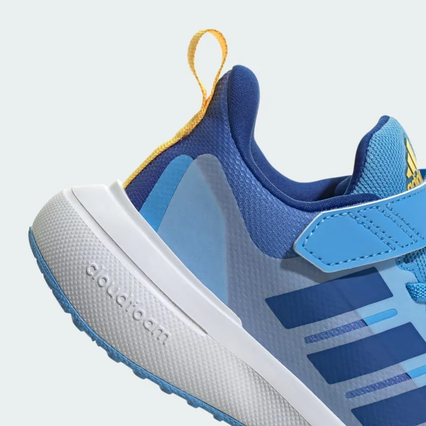 ADIDAS FORTARUN 2.0 ELASTIC LACE - KIDS - BLUE BURST/ROYAL BLUE