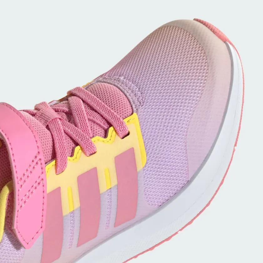 ADIDAS FORTARUN 2.0 ELASTIC LACE - KIDS - SPARK/PINK BLISS