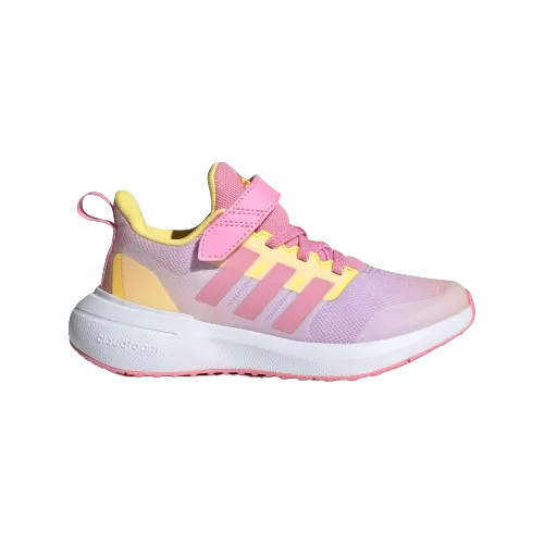 ADIDAS FORTARUN 2.0 ELASTIC LACE - KIDS - SPARK/PINK BLISS