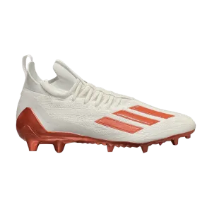 Adizero 12.0 Primeknit Cleats 'White Orange'