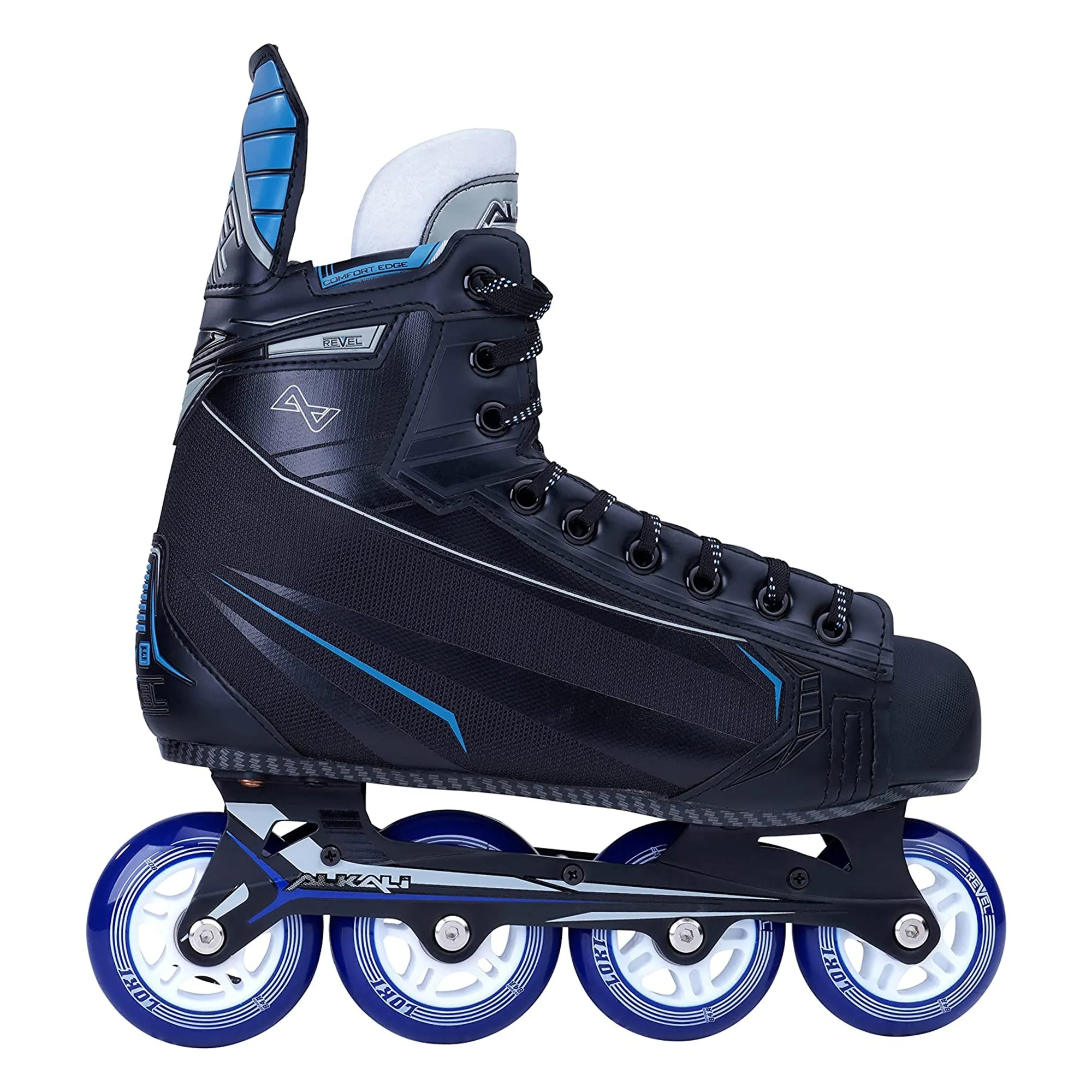 Alkali Hockey Revel 6 Inline Roller Hockey Skates for Shoe Sizes 7-7.5(Open Box)