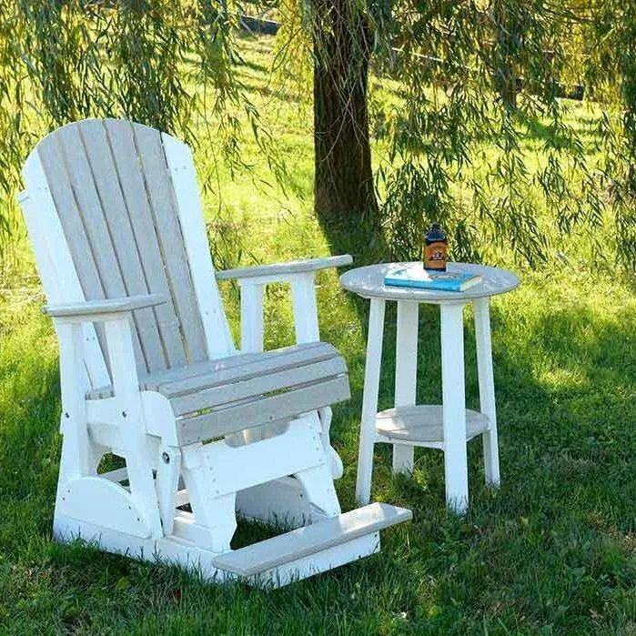 Amish Poly Adirondack Balcony Glider