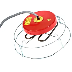 API 521G 1500 Watt Metal/Plastic Livestock Water Tank Floating Deicer Heater