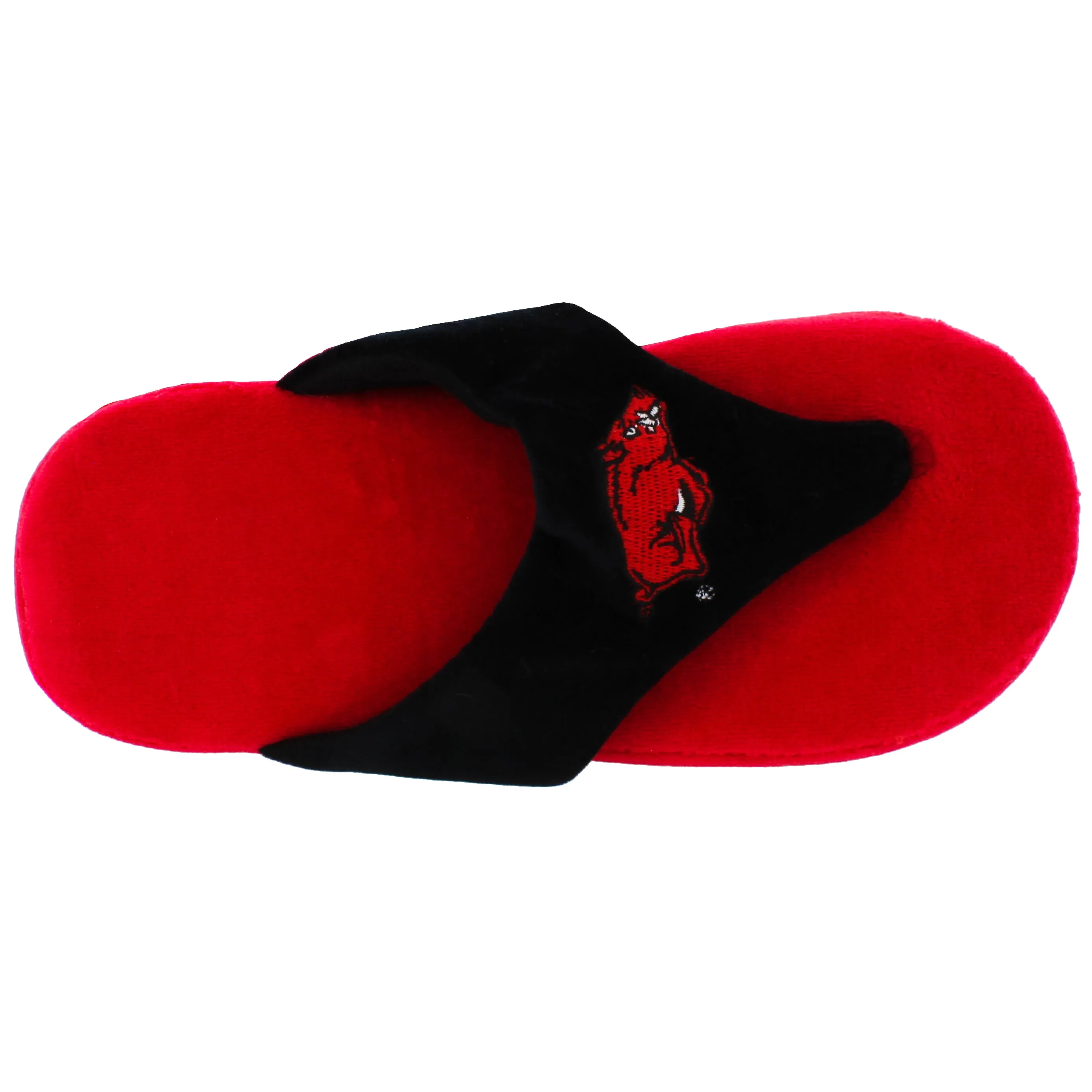 Arkansas Razorbacks Comfy Feet Flip Flop Slippers