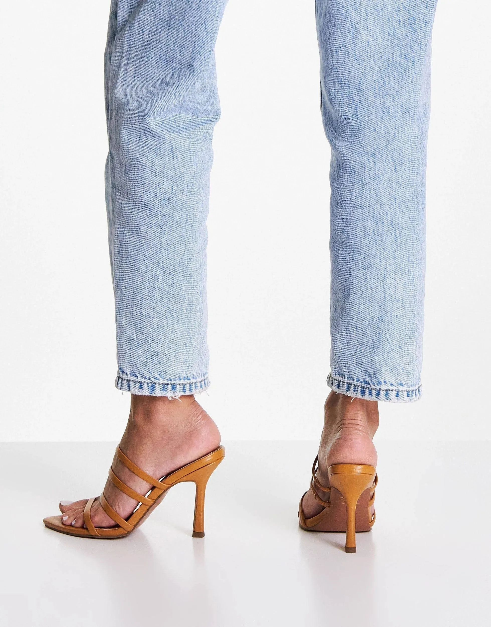 ASOS - Napa Pointed Insole Heeled Mules