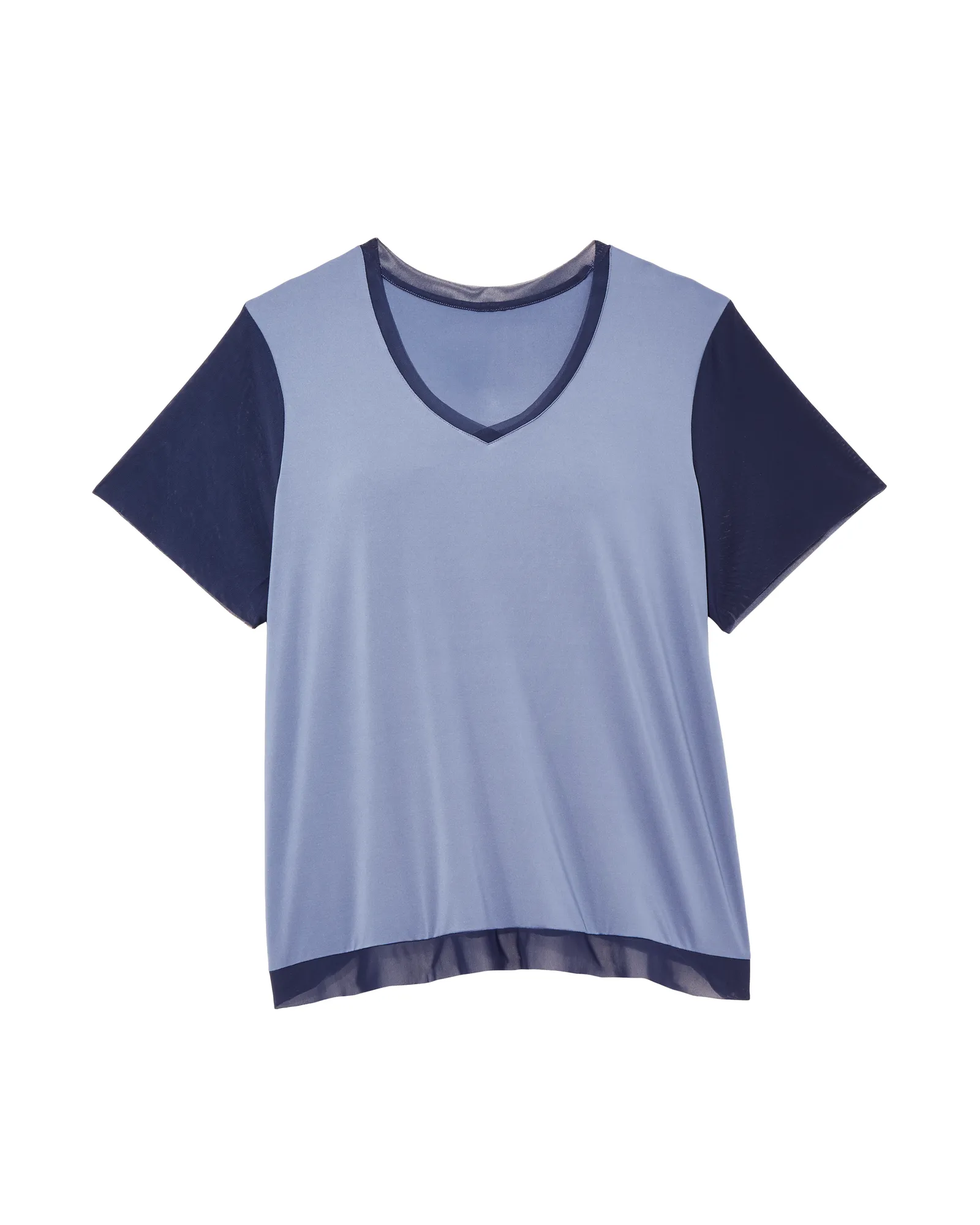 Barberry Tee | Azure Blue / Navy