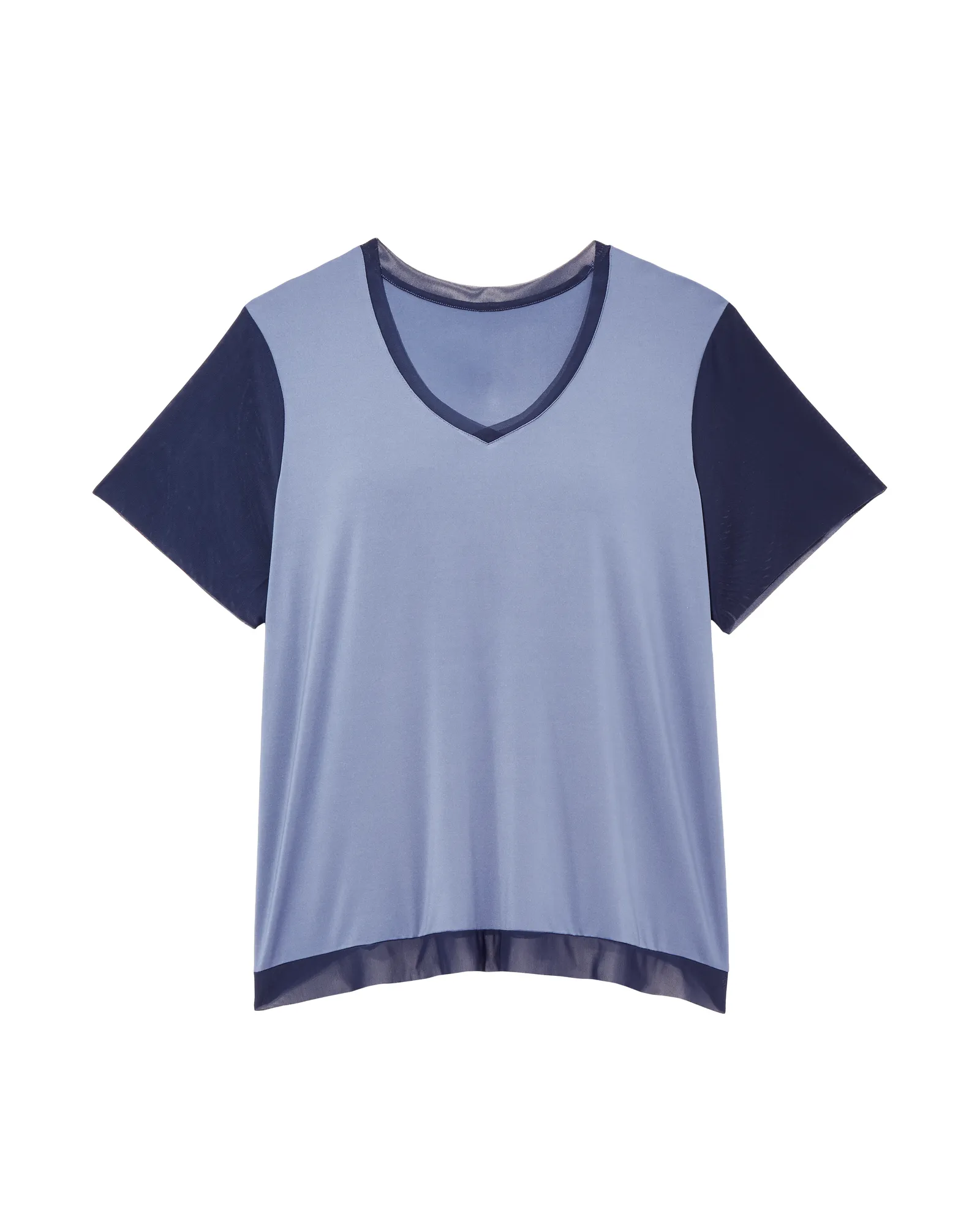 Barberry Tee | Azure Blue / Navy