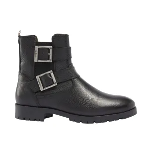 BARBOUR - Marina Buckled Moto Boots