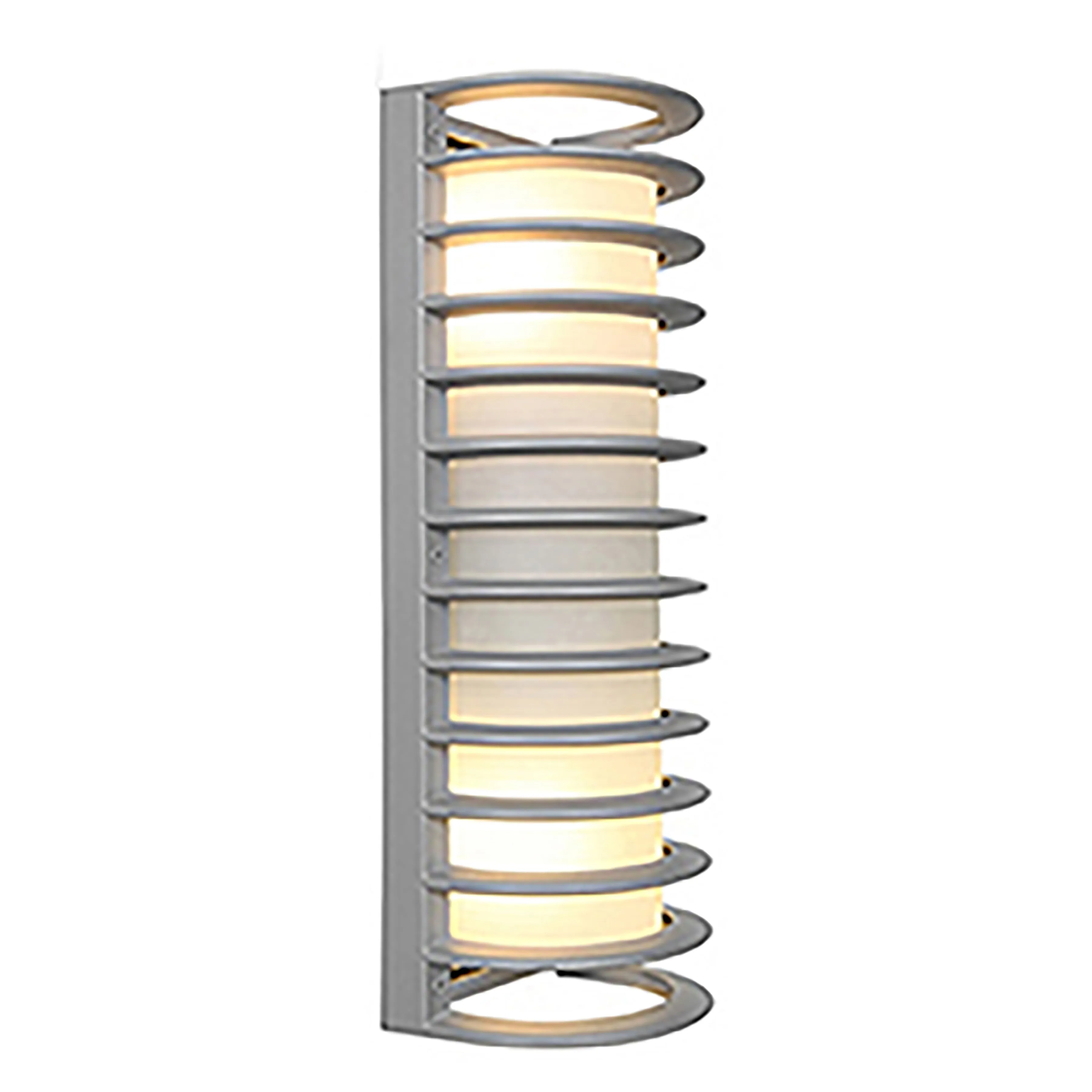 Bermuda Tall Outdoor LED Wall Mount Sconce, Satin