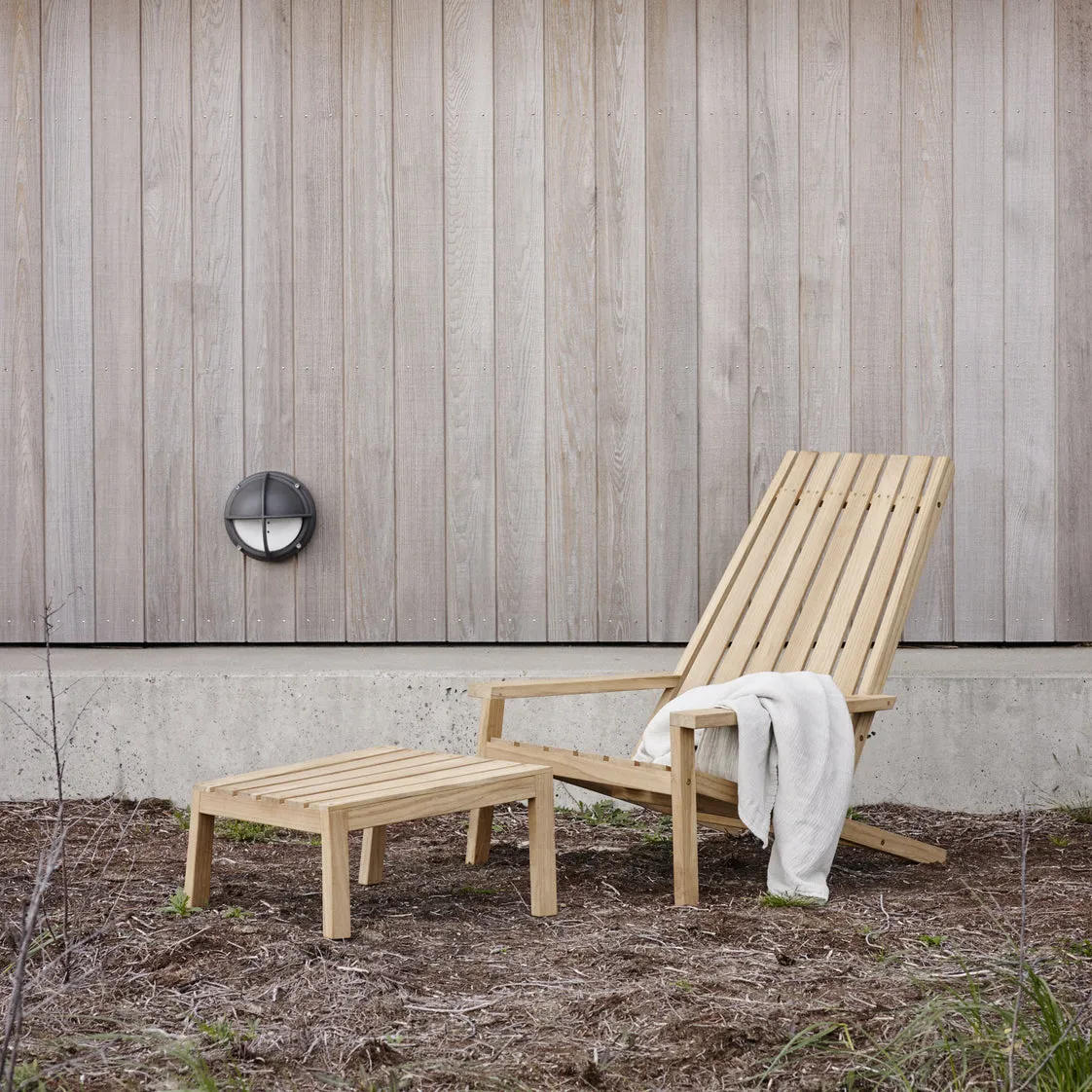 Between Lines Deck Chair