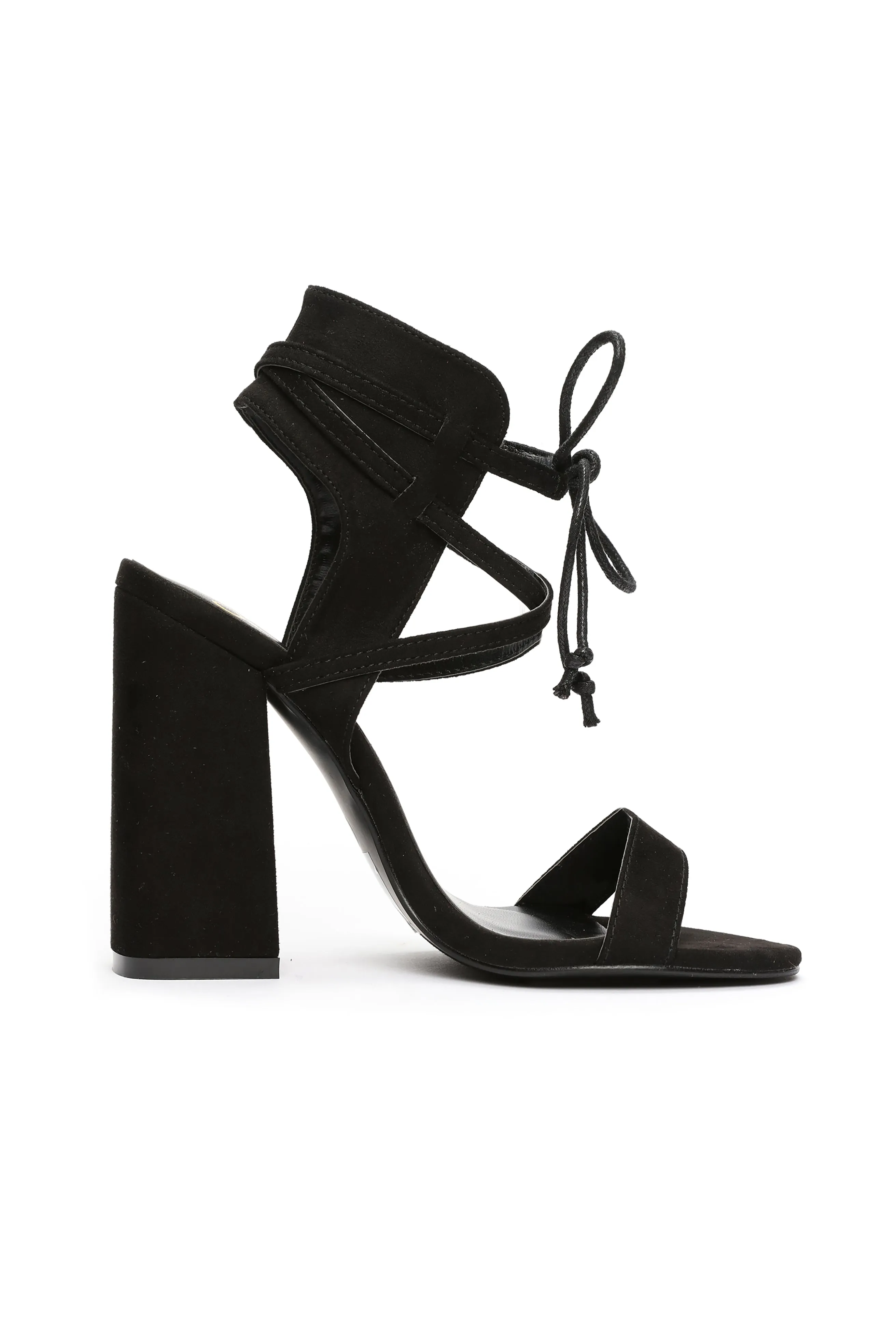 Block It All Out Heel - Black