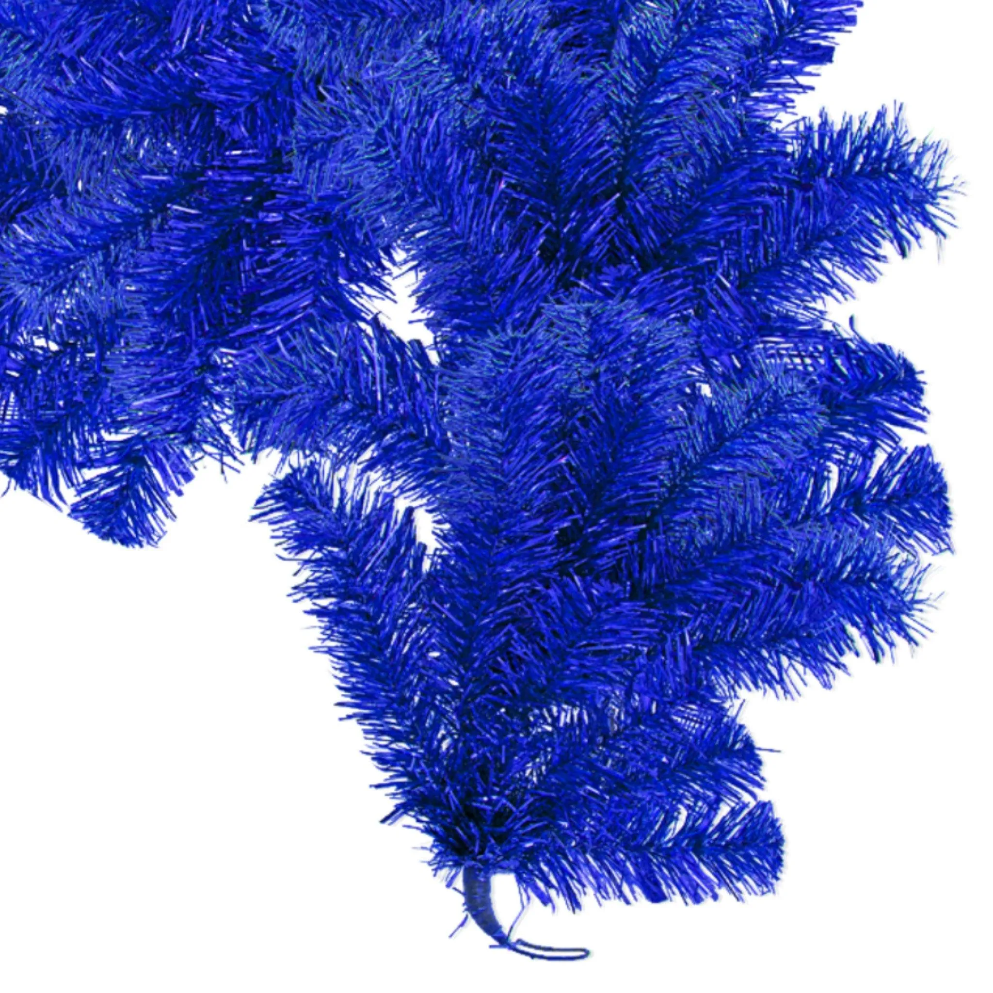 Blue Christmas Garland