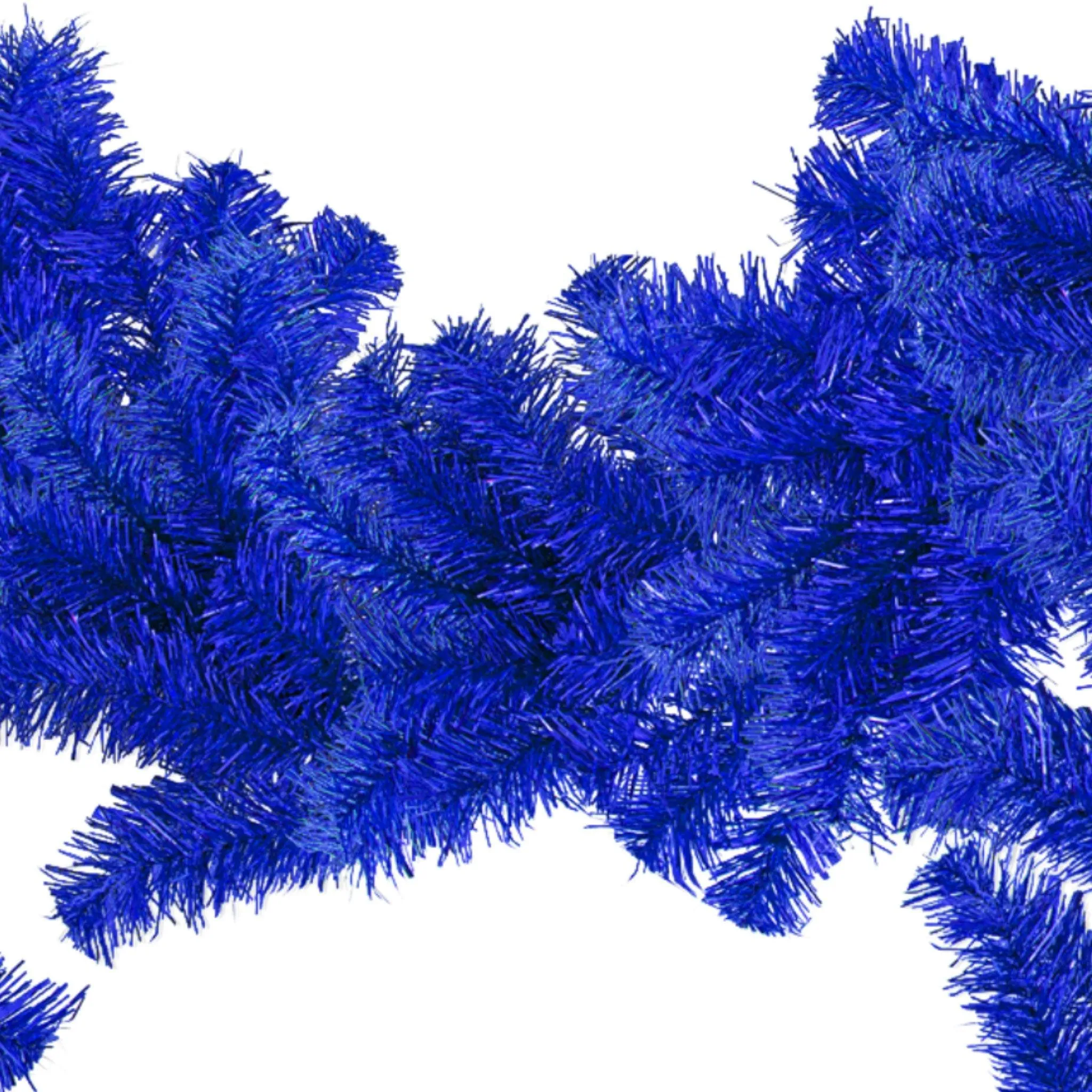 Blue Christmas Garland