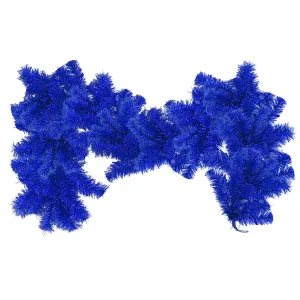 Blue Christmas Garland