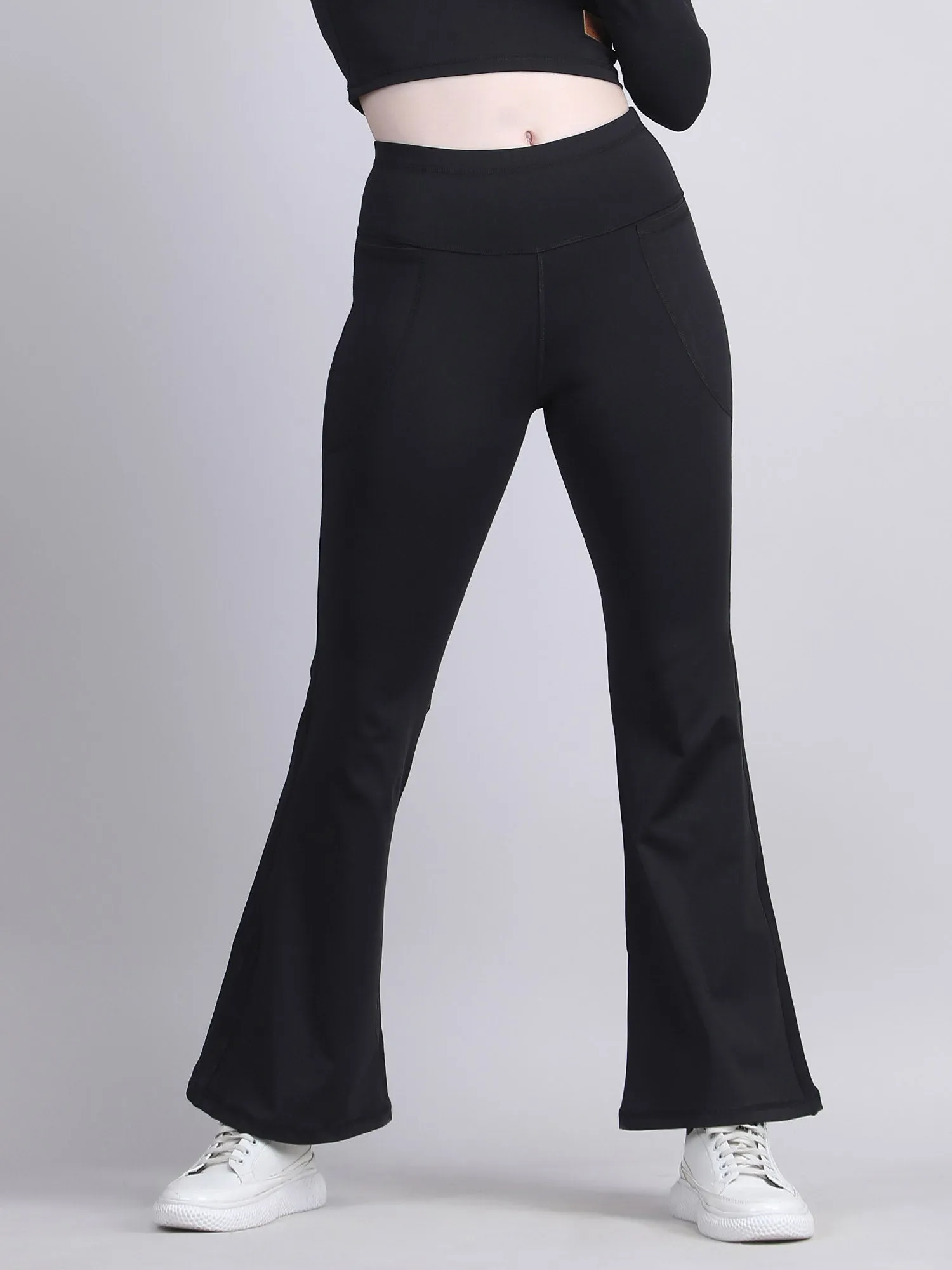 Bootcut gym pants women's