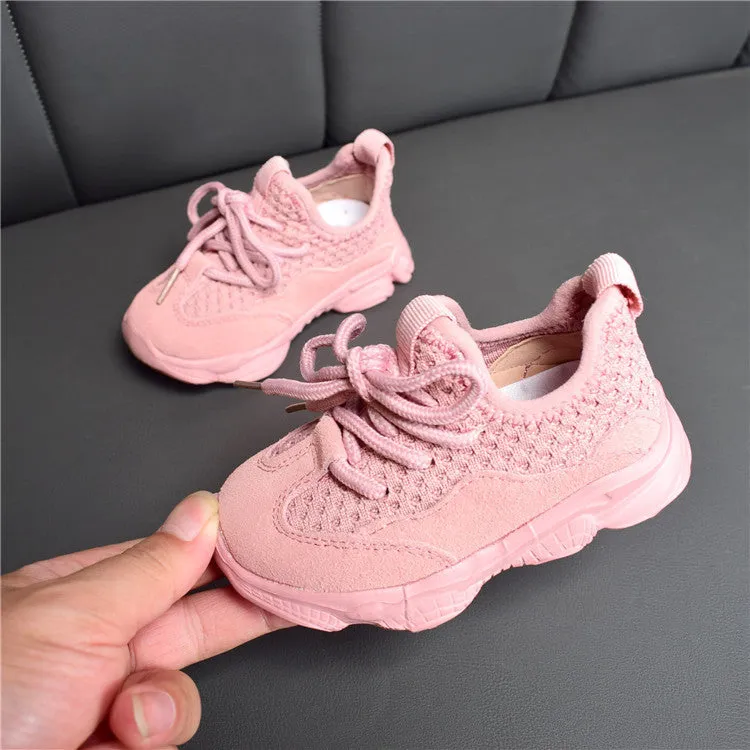 Boys And Girls Fashion Casual Lightweight Soft-soled Toddler Shoes