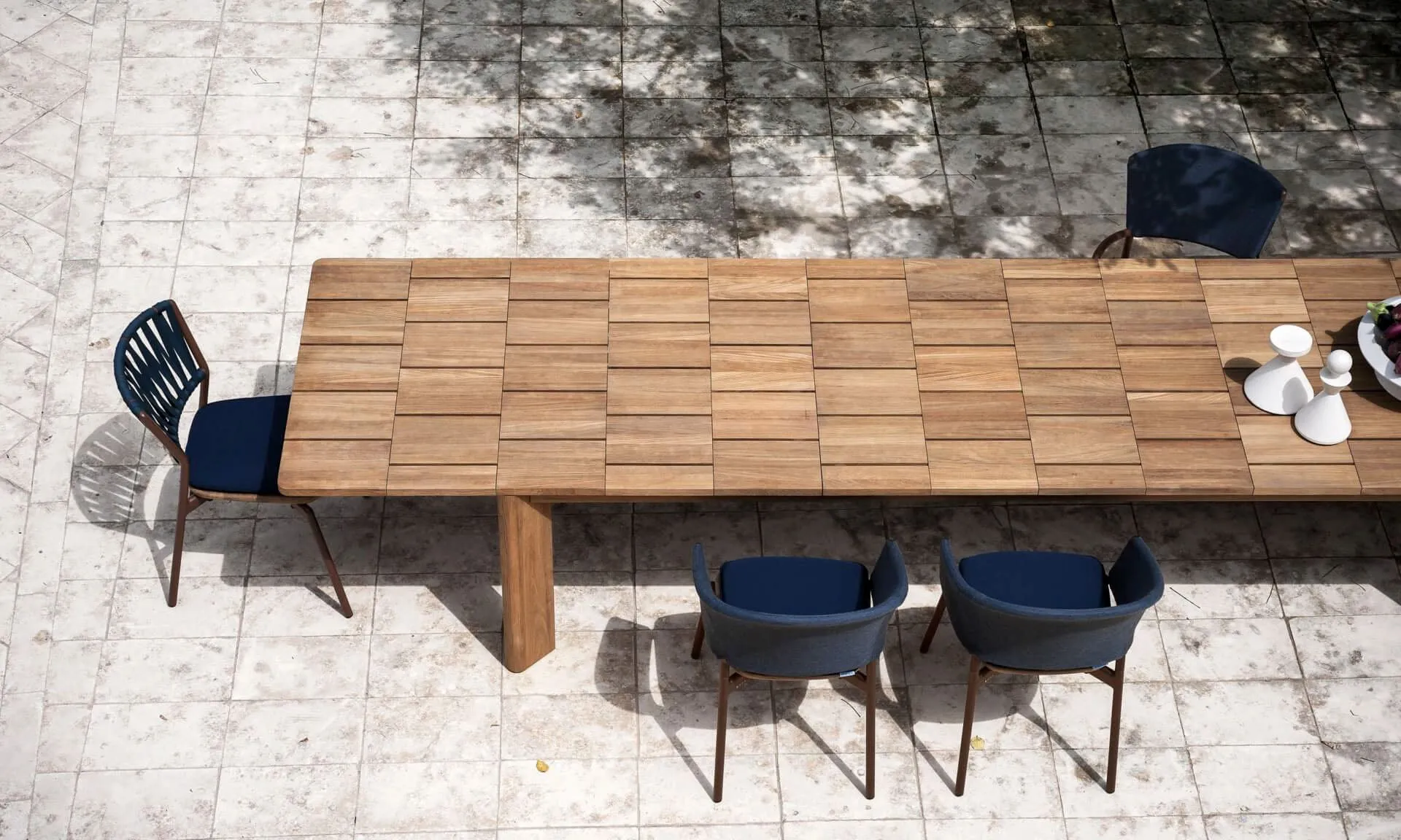 Brick Outdoor Table