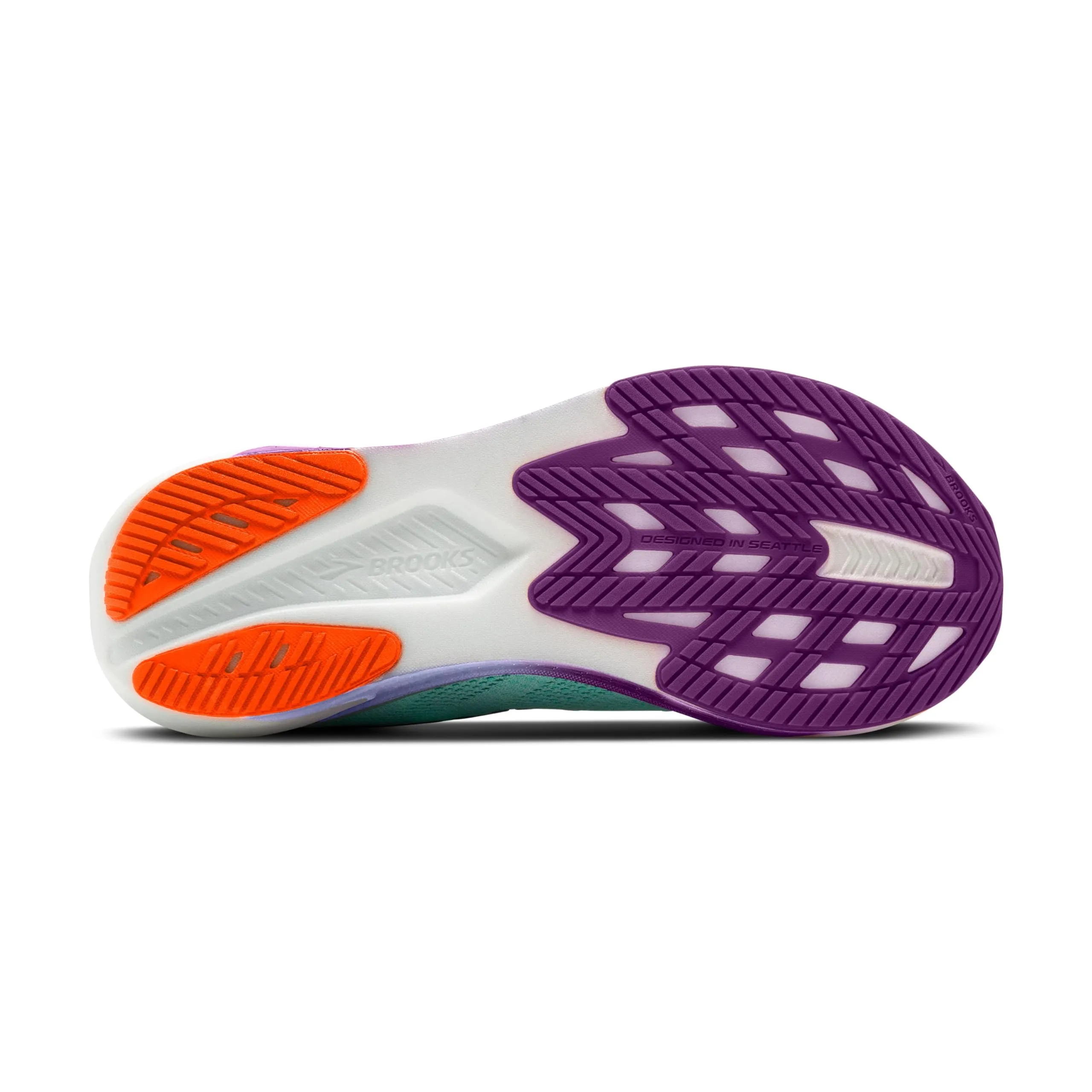 Brooks Women’s Hyperion 2 Neutral Running Shoe - Cockatoo/Purple/Lavender - 8.5 Medium