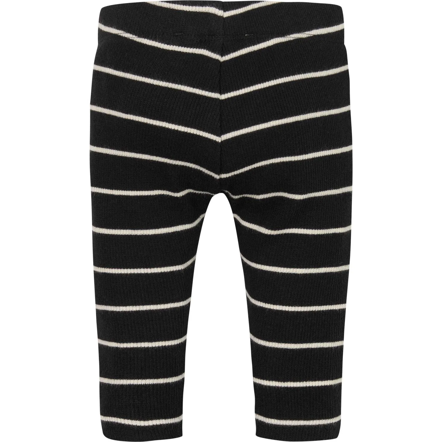 Calvin Klein Ck Black/ Whitecap Gray Stripe Striped Rib Legging