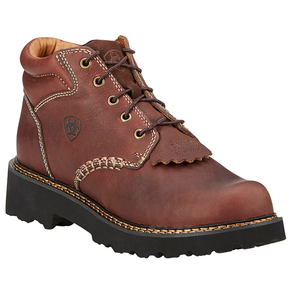 Canyon Lace Up Soft Toe Work Boots