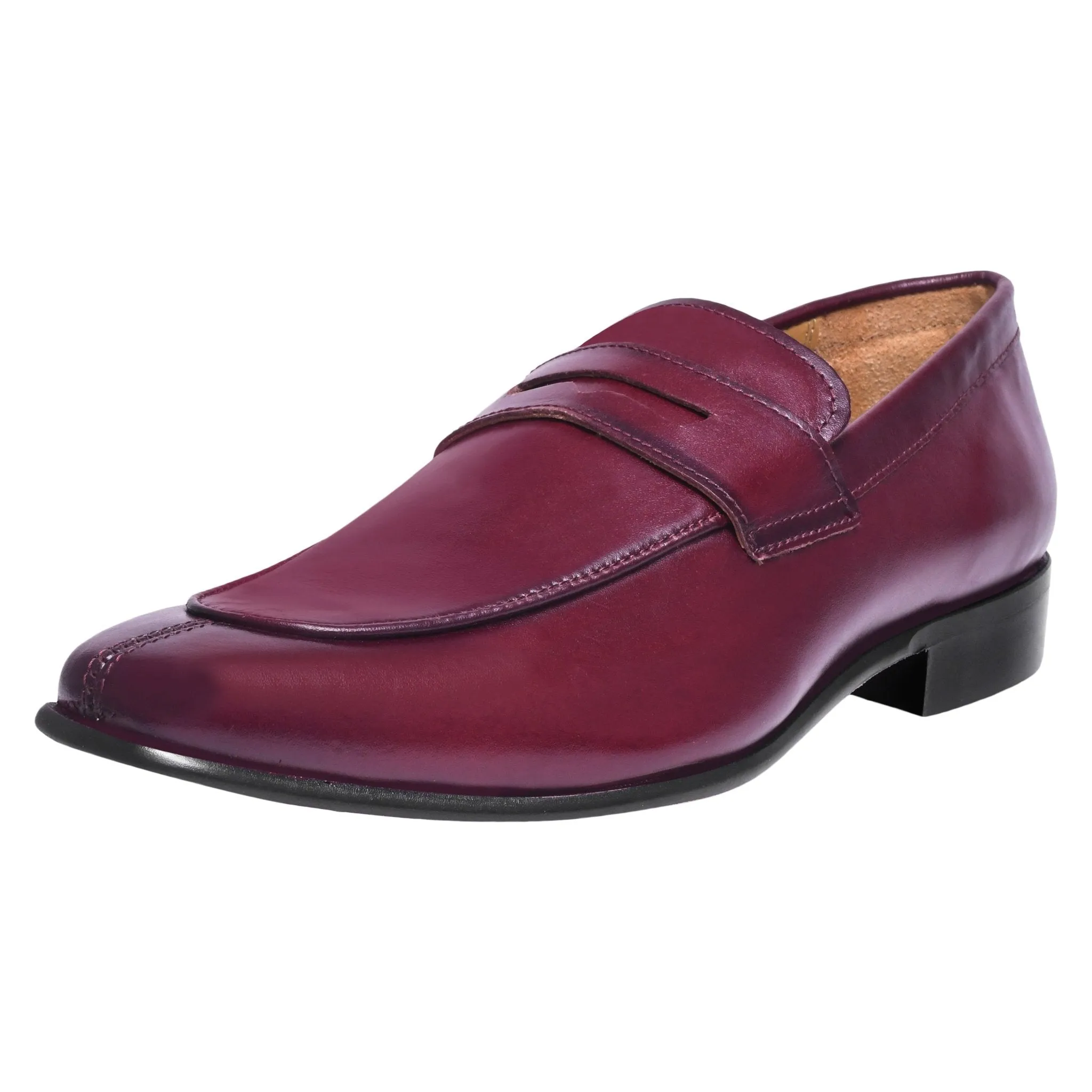 Charles Handmade Leather Slip-On Men Loafer Shoes