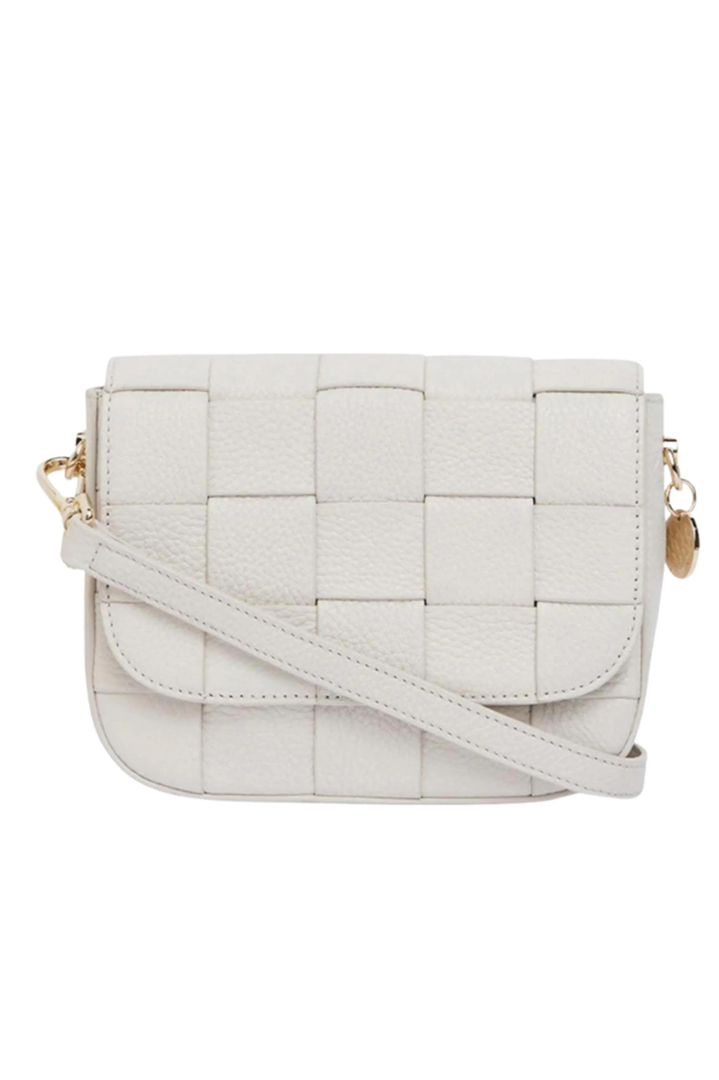 Clara Weave Crossbody | Chalk