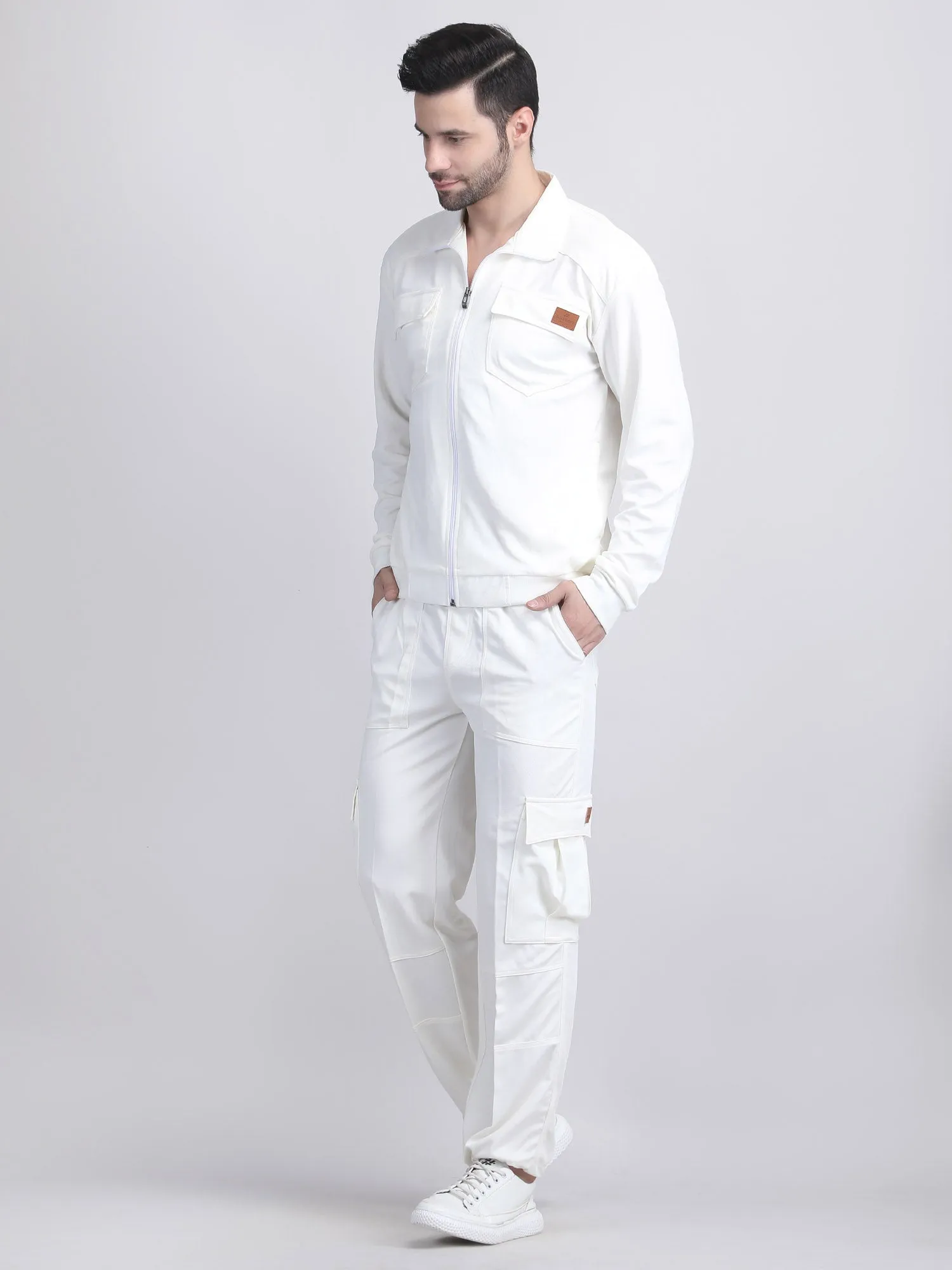 co ord sets for men - Utility Jacket and Pant Co-ord Set - Dry-FIT