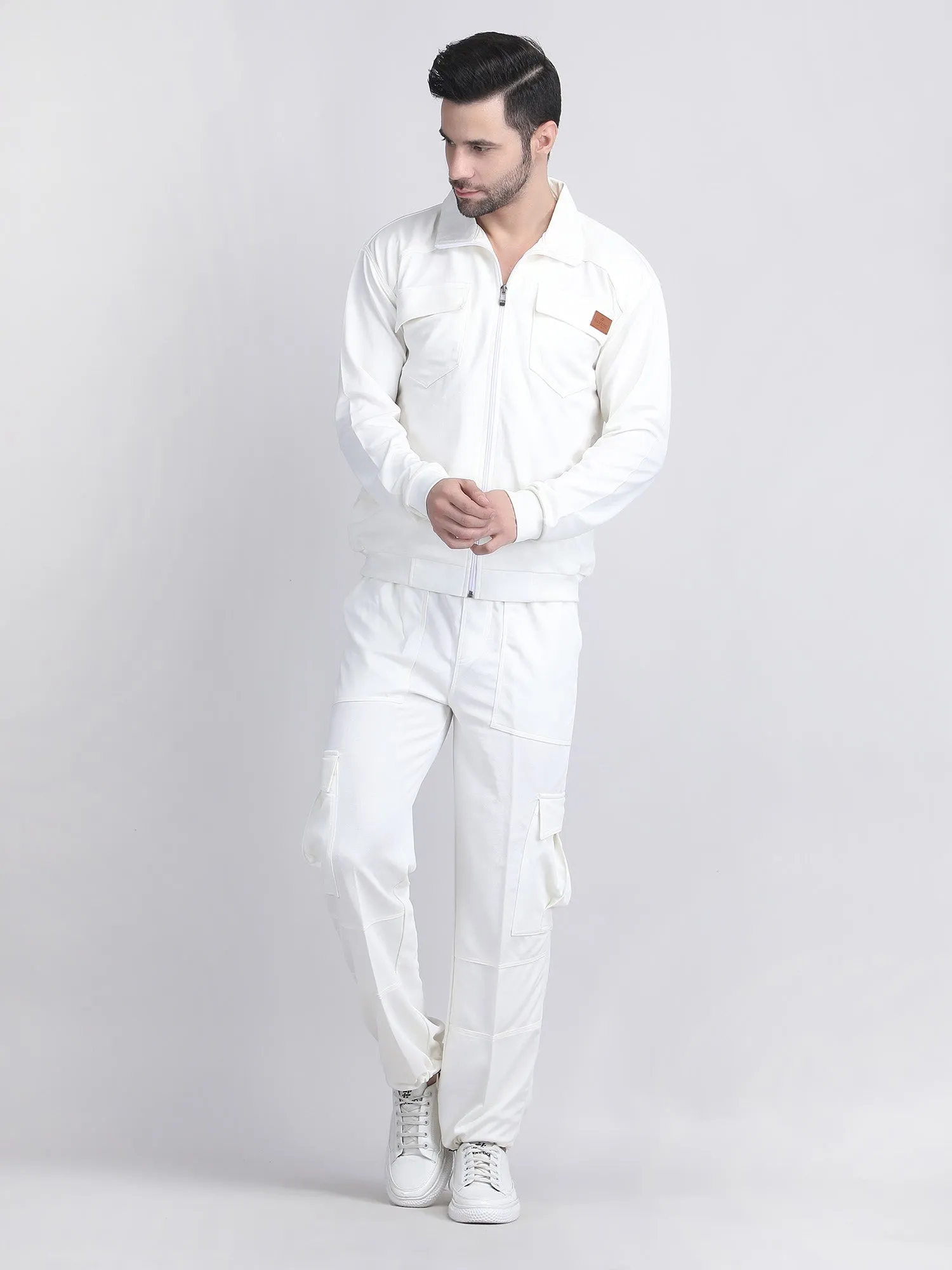 co ord sets for men - Utility Jacket and Pant Co-ord Set - Dry-FIT