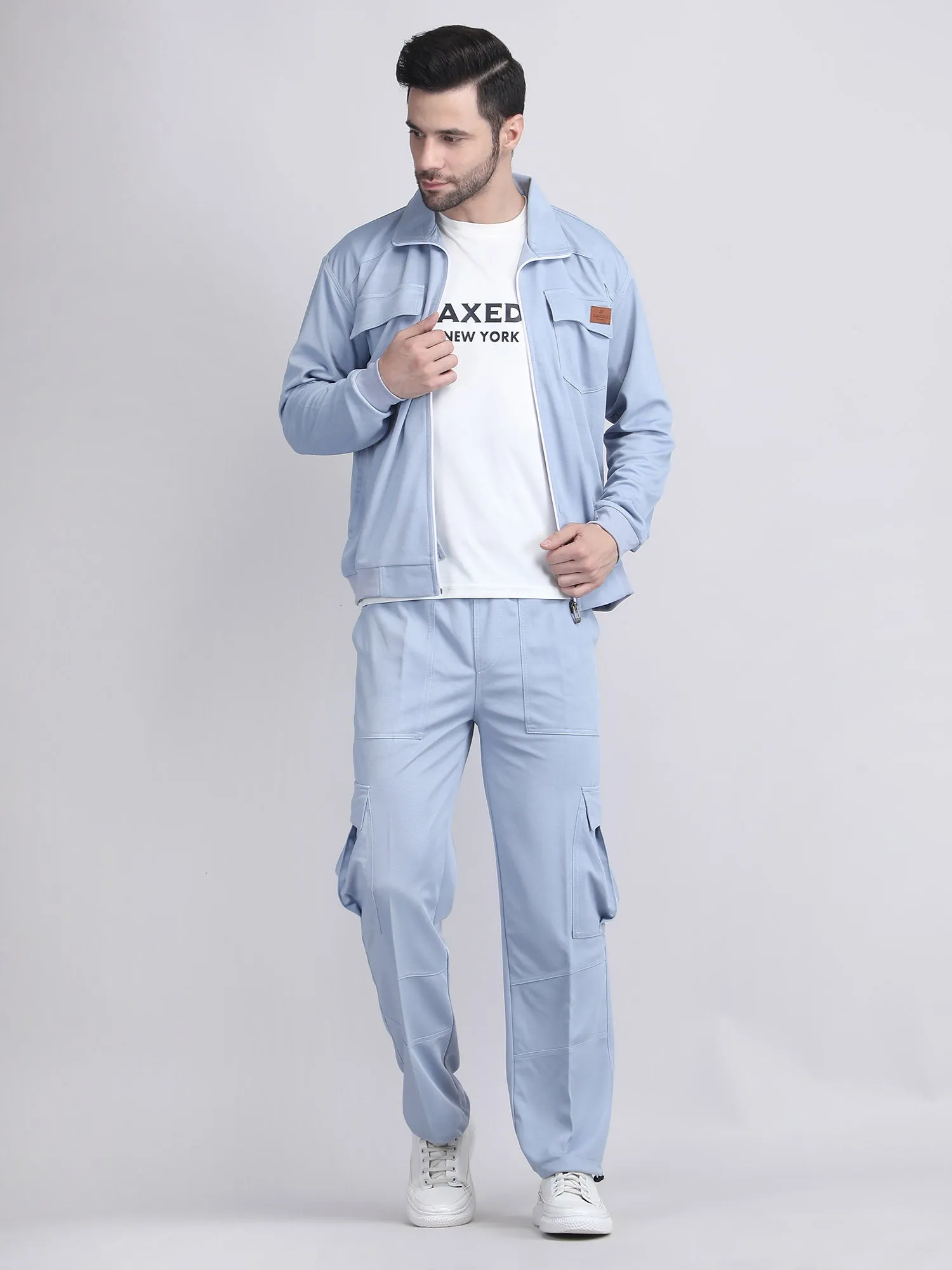 co ord sets for men - Utility Jacket and Pant Co-ord Set - Dry-FIT