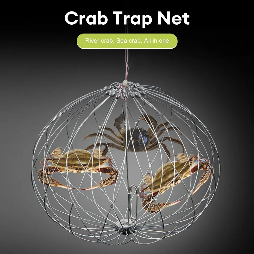 Collapsible Easy Open Trap Steel Fishing Net