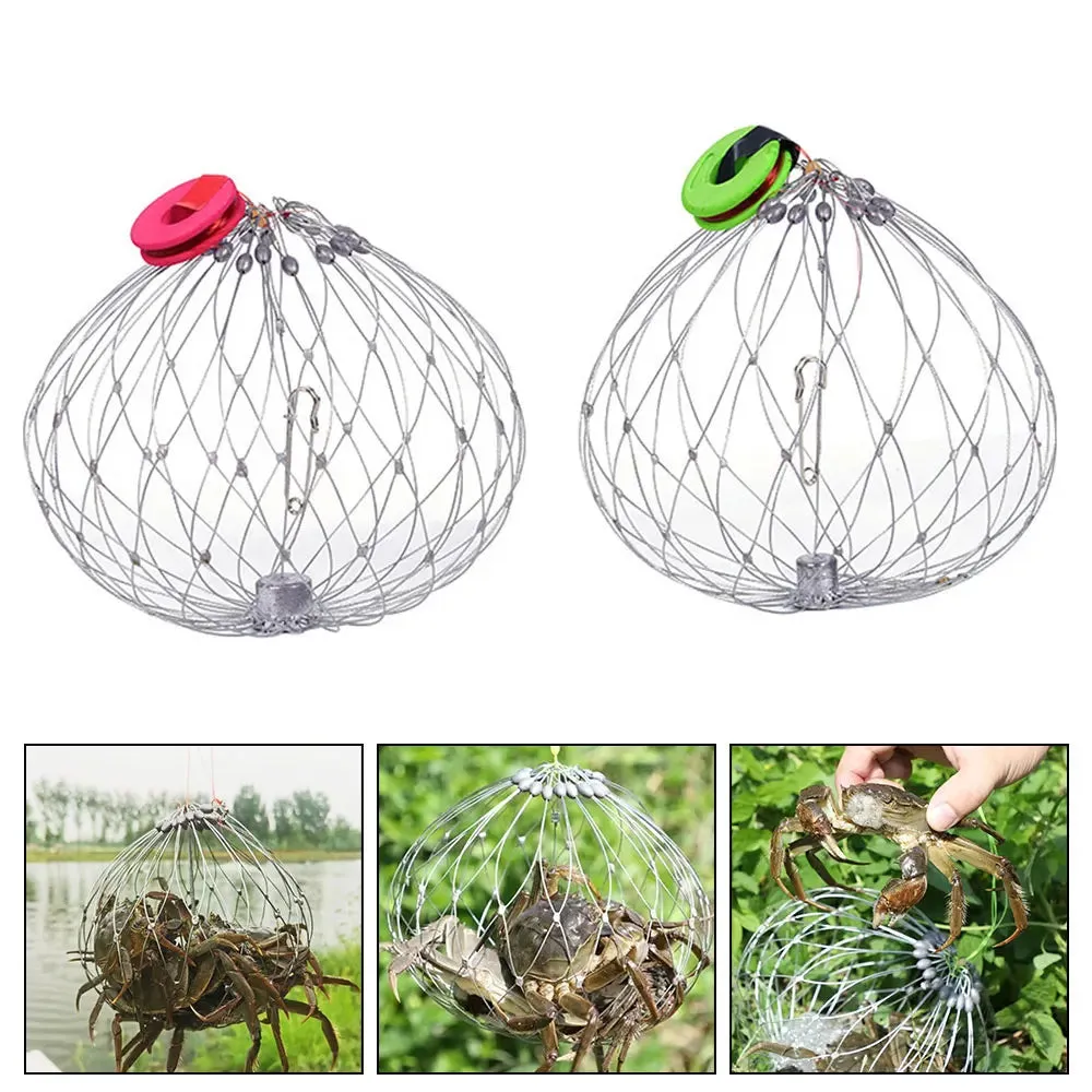 Collapsible Easy Open Trap Steel Fishing Net