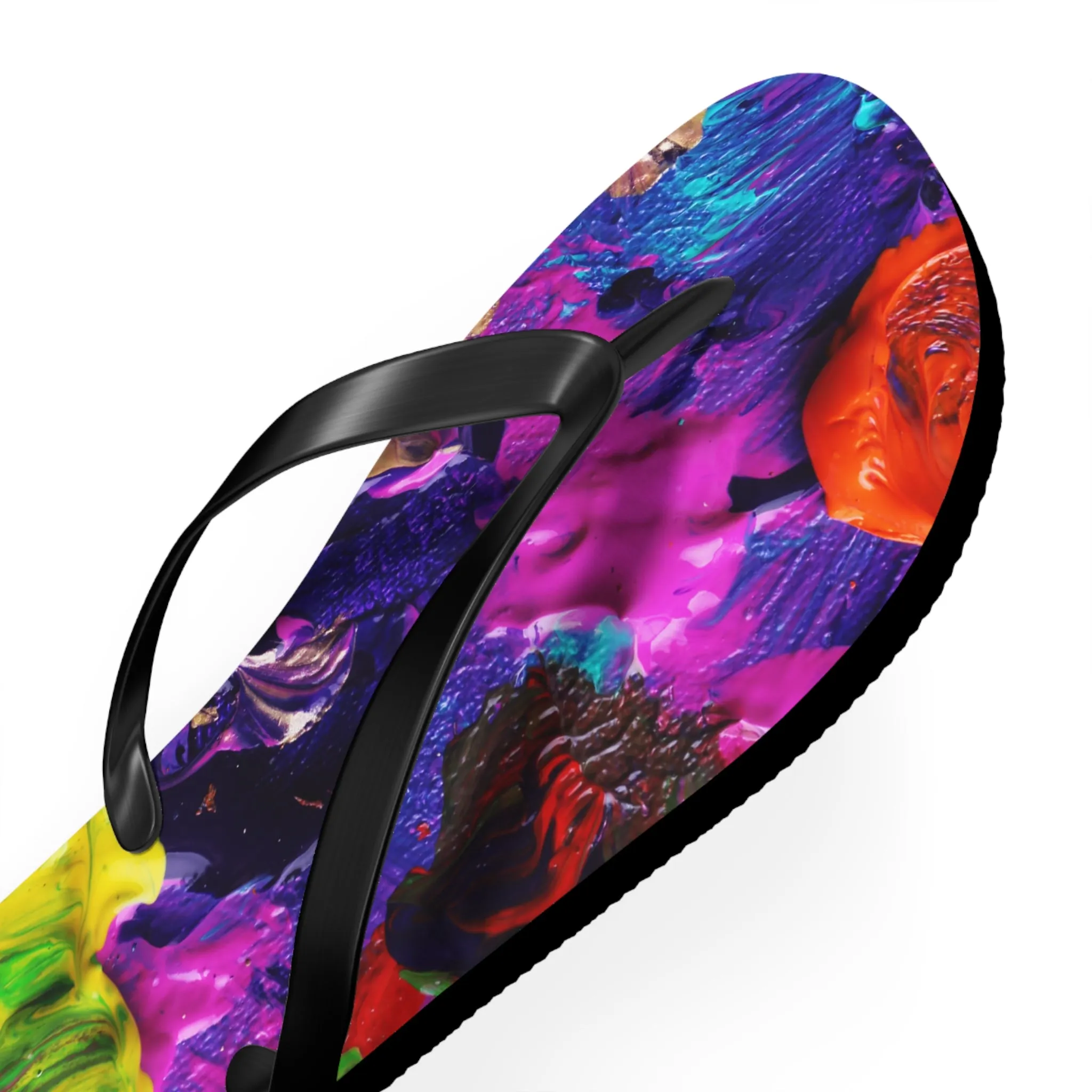 Color Paintings - Inovax Flip Flops