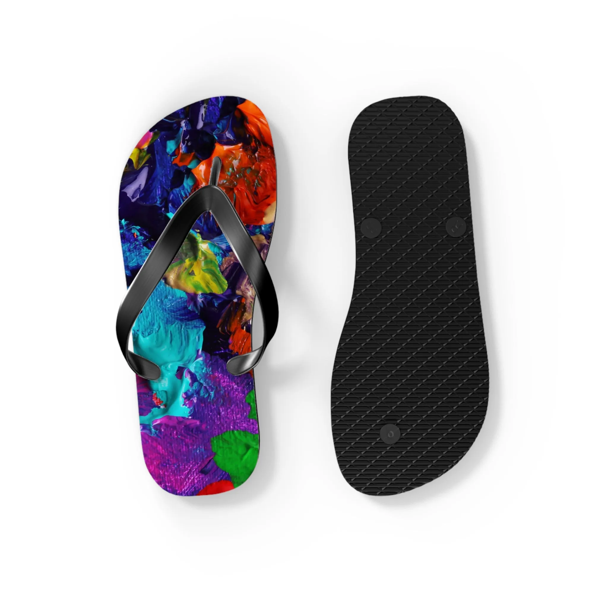 Color Paintings - Inovax Flip Flops