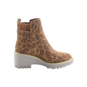 Corky's Women's Basic Brown Leopard Bootie