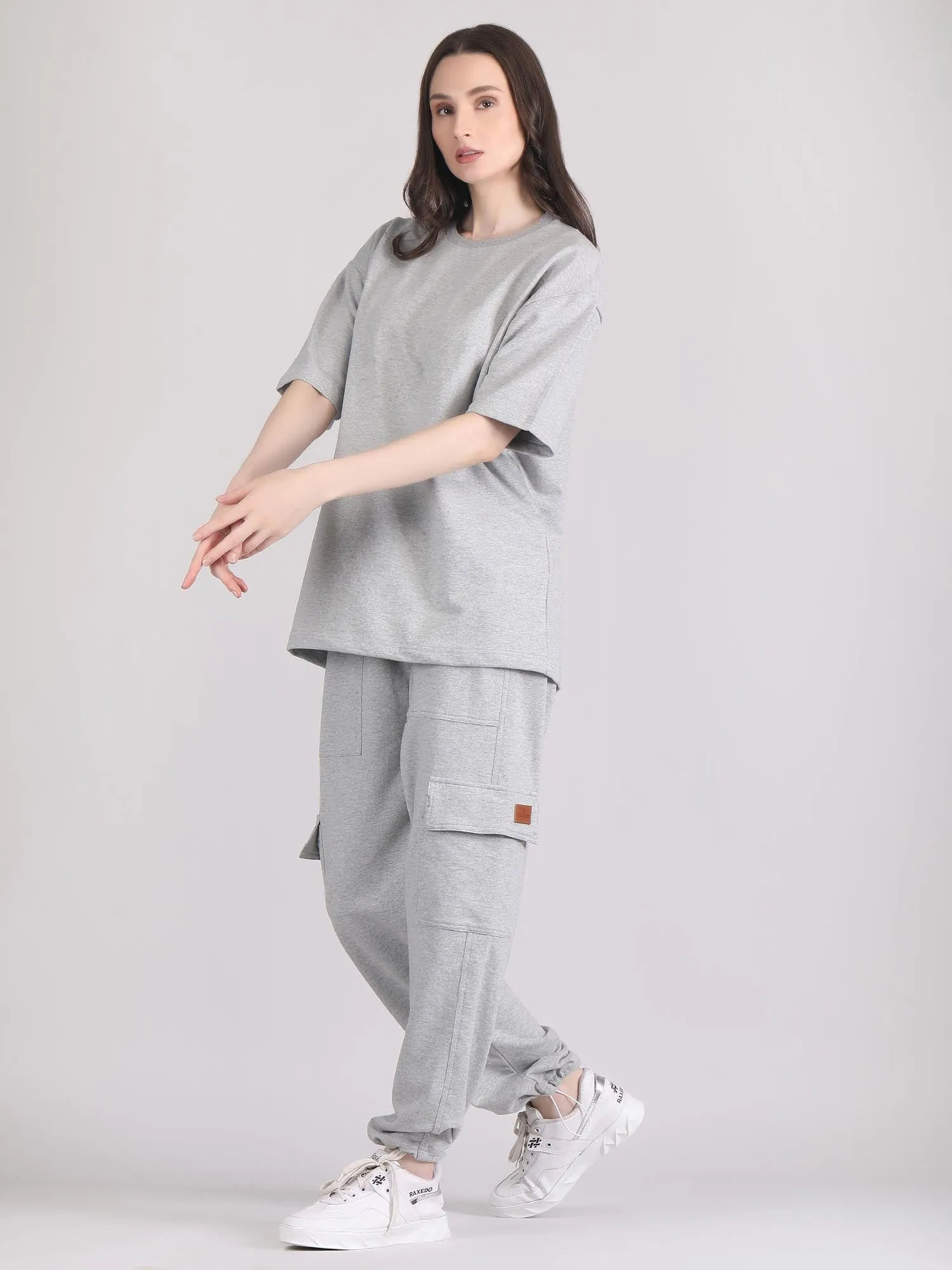 cotton co ord set - Oversized co ord set women's