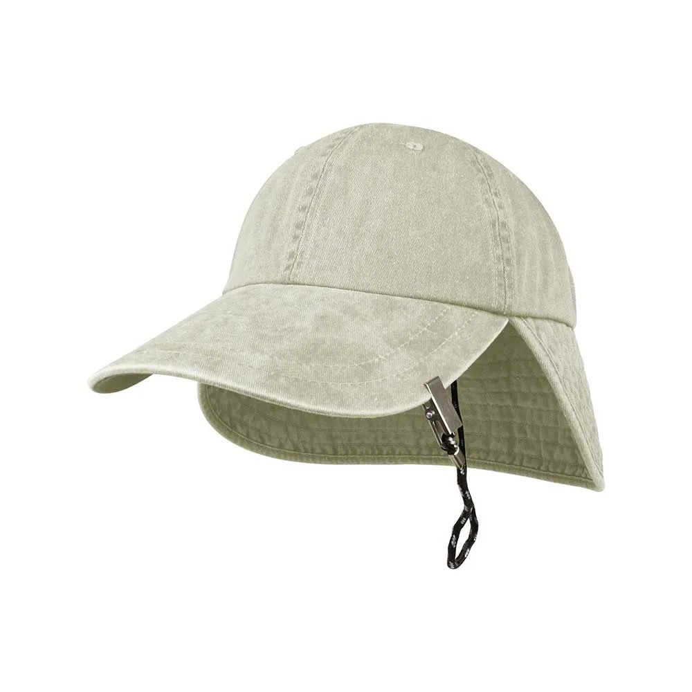 Cotton Twill Cap with Flap