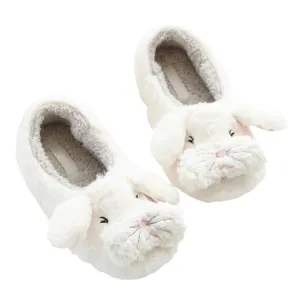 Cozy Cartoon Plush Slippers for Autumn and Winter Indoor Comfort