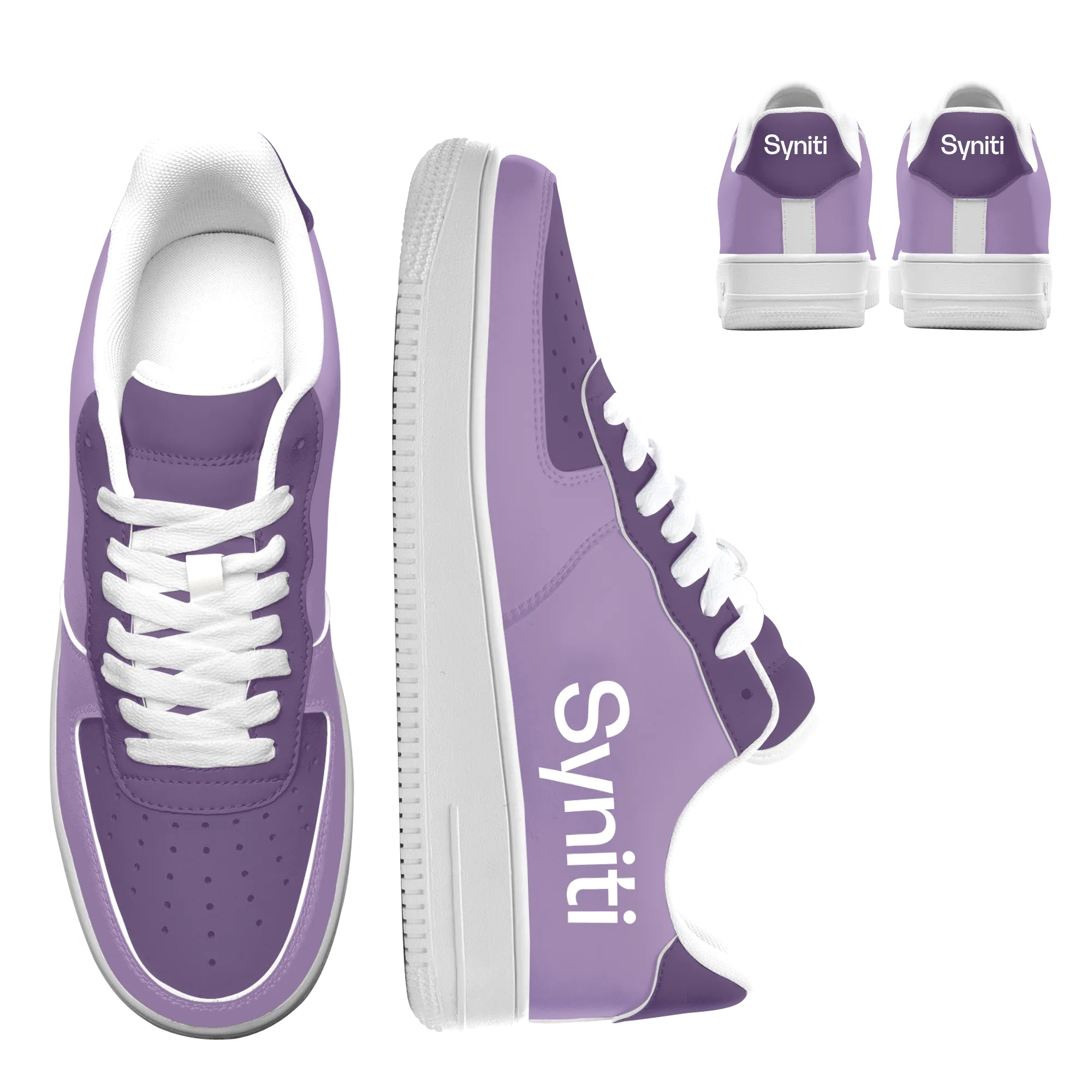 Custom Logo Gifts, gifts for clients Personalized Syniti Sneakers, Customized AF1 Shoes with Company logo, AF-C03200