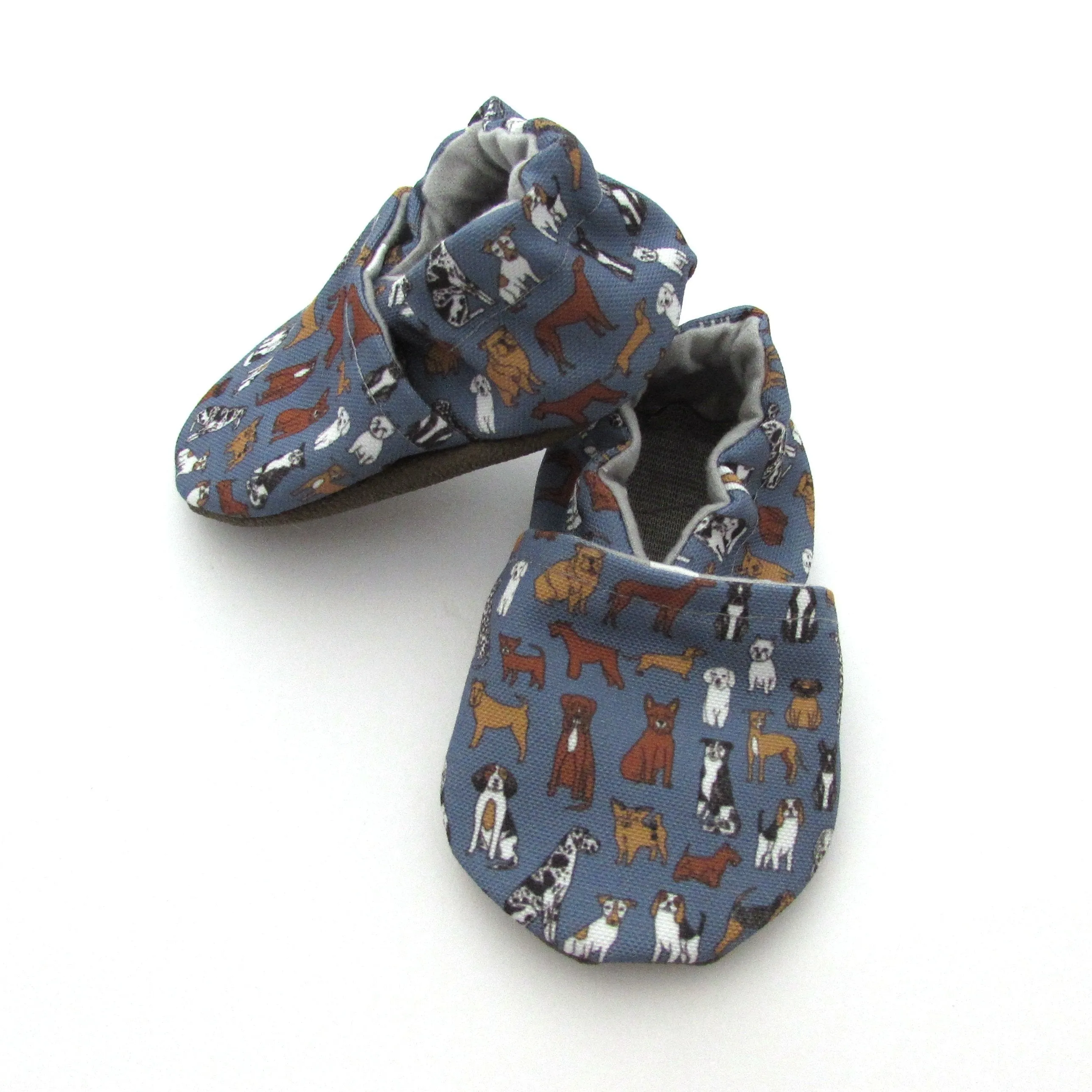 Dog Eco-Canvas Baby Shoes