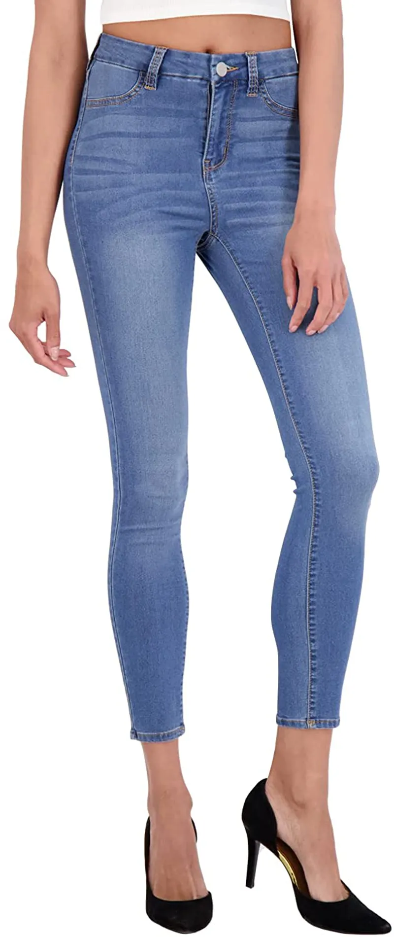 dollhouse Women's Skinny Jeans - Super Stretch Denim Curvy Jeans