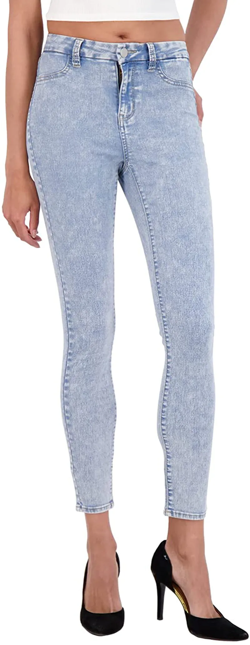 dollhouse Women's Skinny Jeans - Super Stretch Denim Curvy Jeans