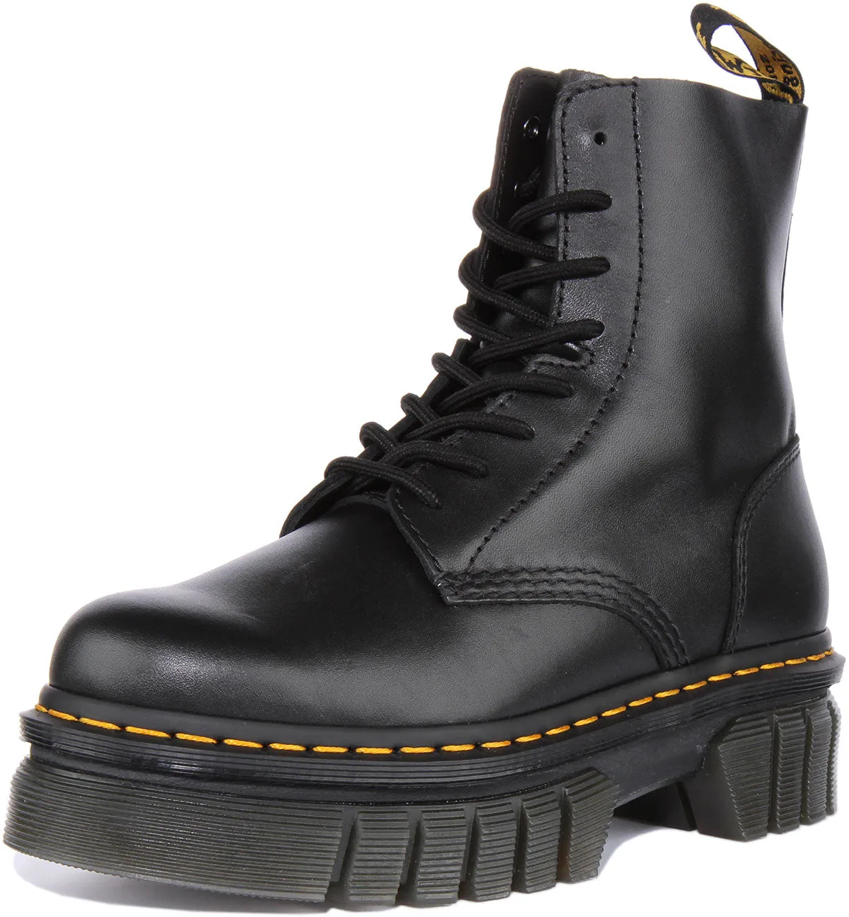 Dr Martens Audrich 8 Eyelet Boot In Black